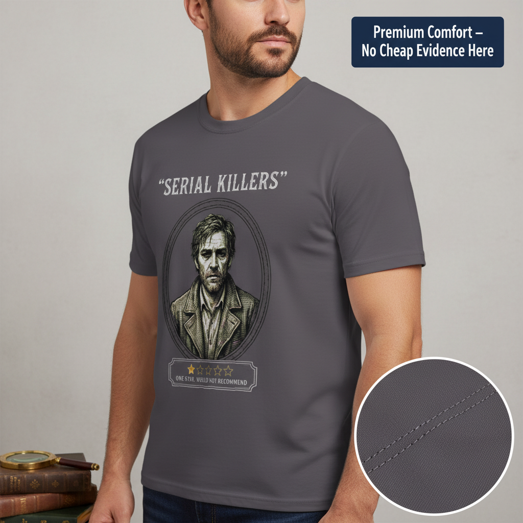 One Star Serial Killer T-Shirt__benefit