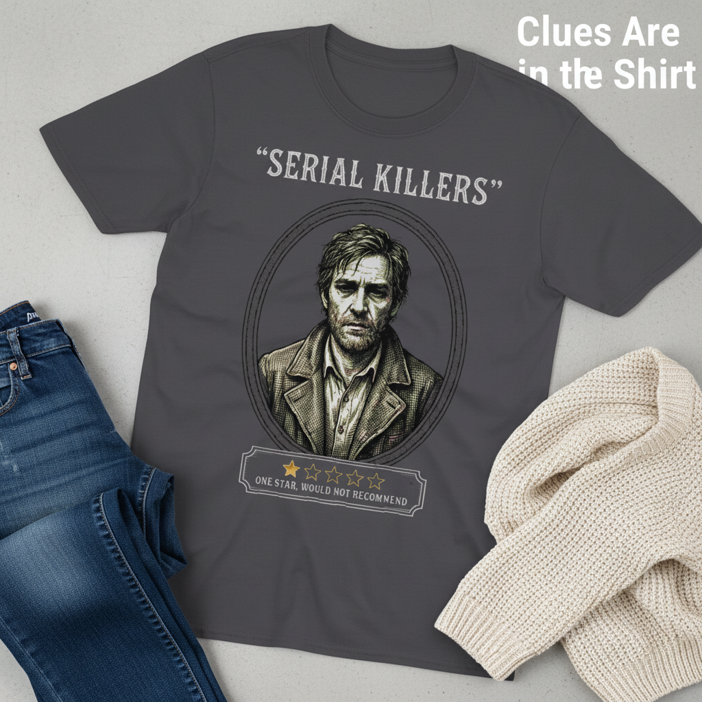 One Star Serial Killer T-Shirt__pair