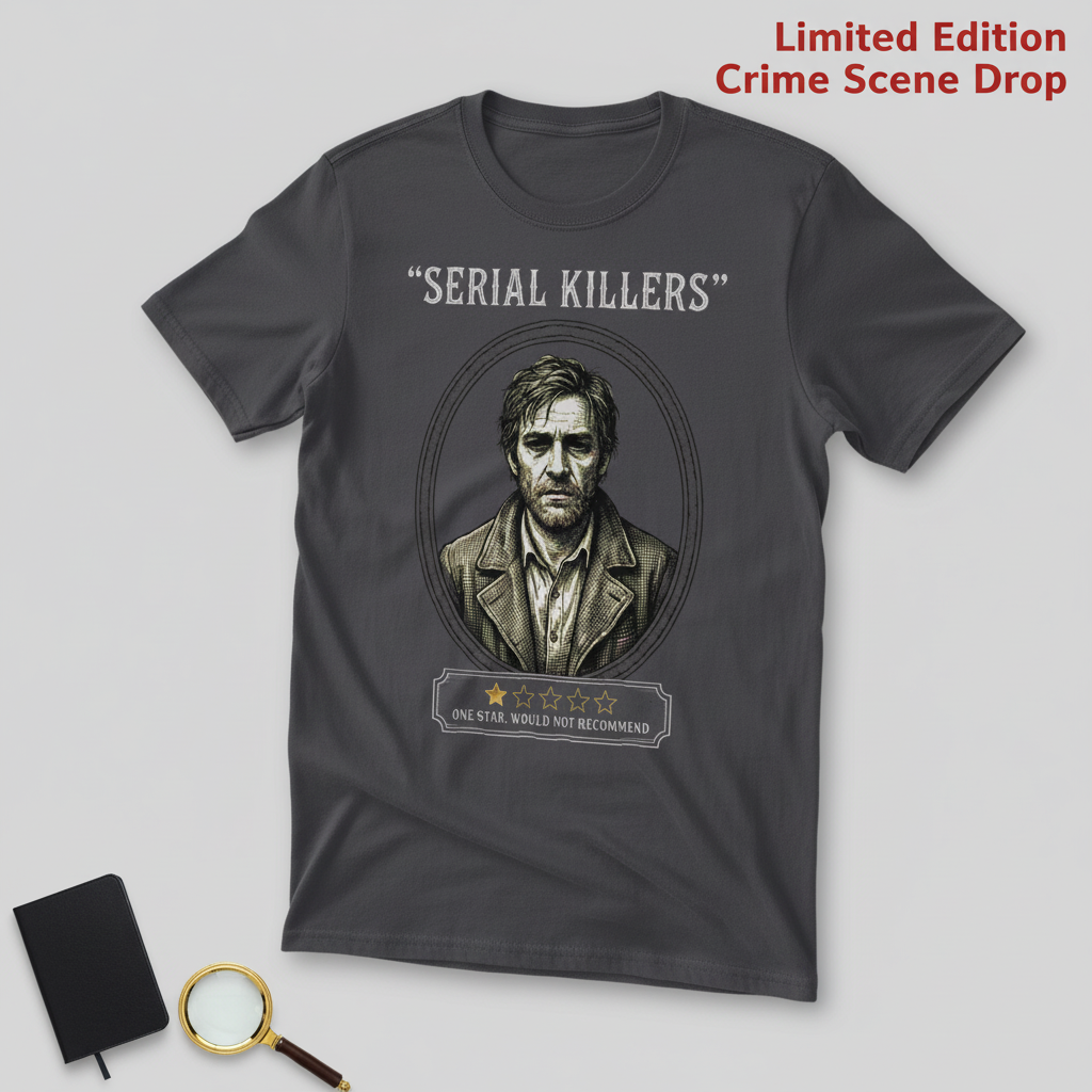 One Star Serial Killer T-Shirt__space