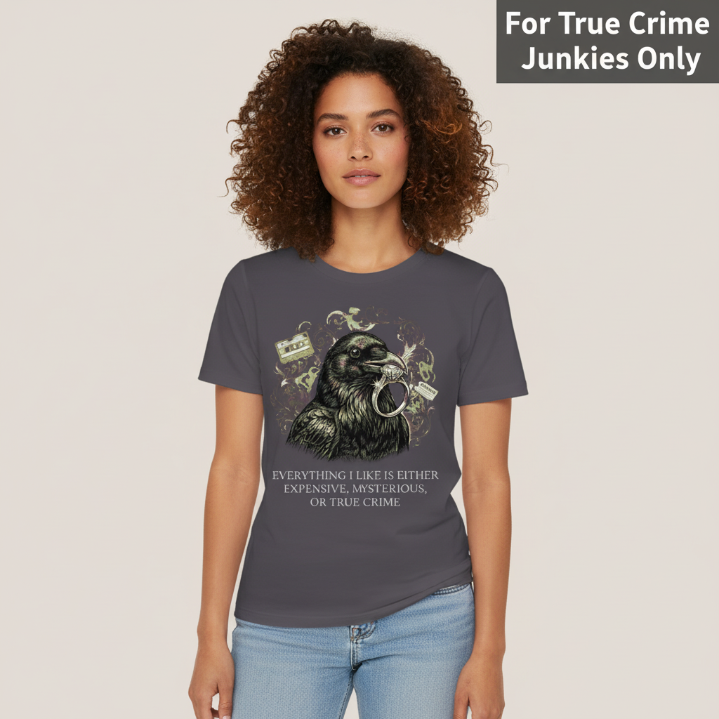 True Crime Raven T-Shirt__hero