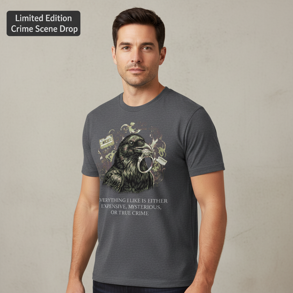 True Crime Raven T-Shirt__benefit