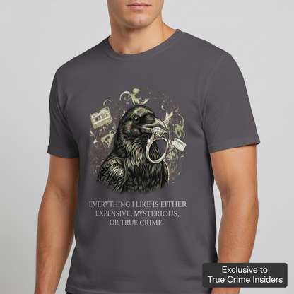 True Crime Raven T-Shirt__space