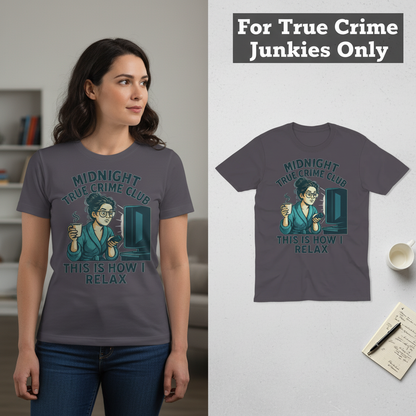 Midnight True Crime Club T-Shirt_model_flat