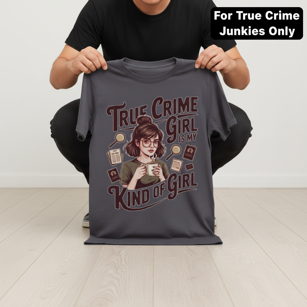 True Crime Girl T-Shirt_dangle