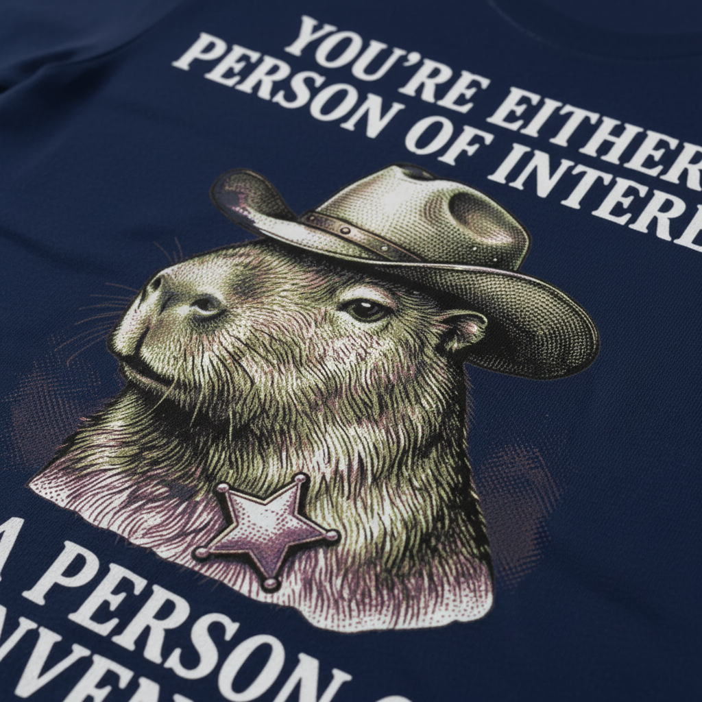 Person of Inconvenience T-Shirt__detail