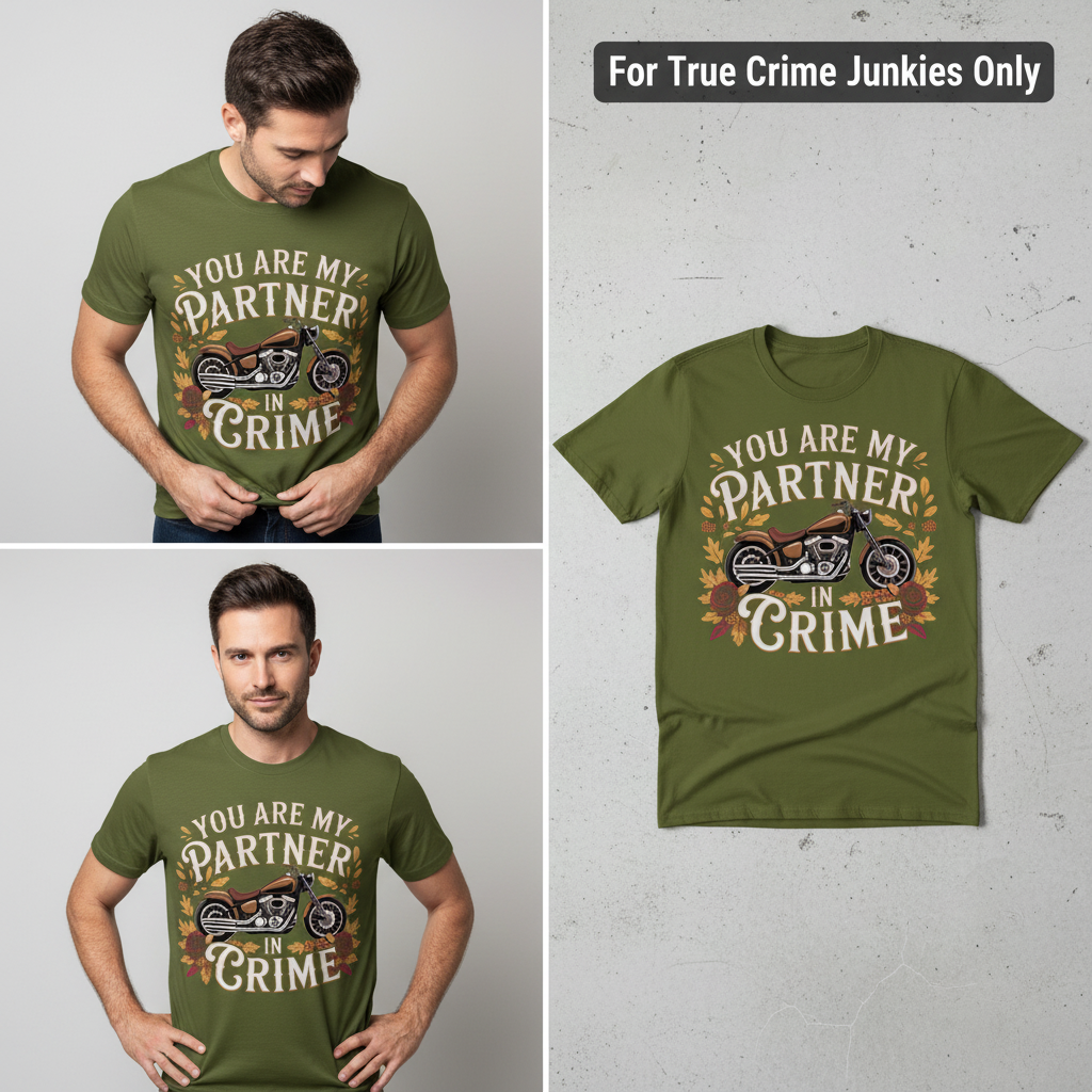 Partner in Crime Motorcycle T-Shirt_3_panel