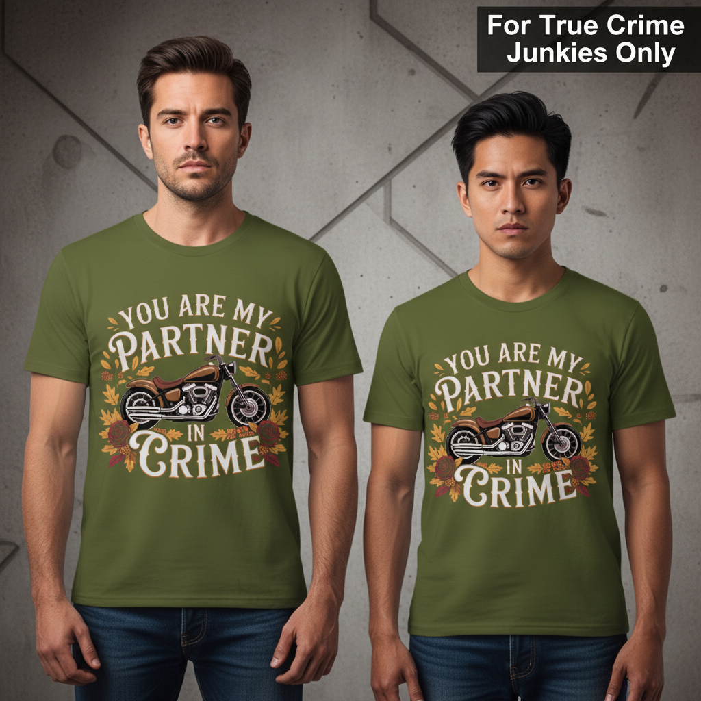 Partner in Crime Motorcycle T-Shirt_stoic