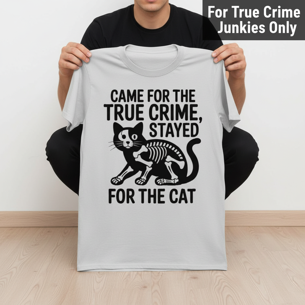 True Crime Cat Lover T-Shirt_dangle