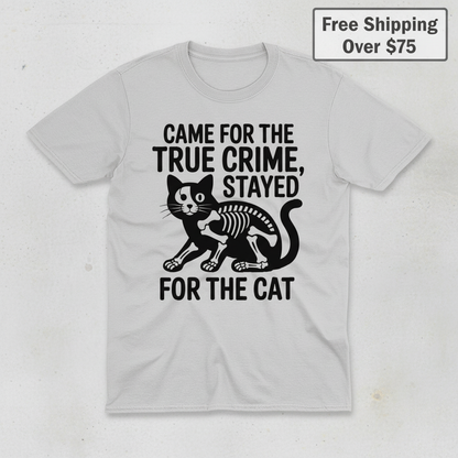 True Crime Cat Lover T-Shirt_clean