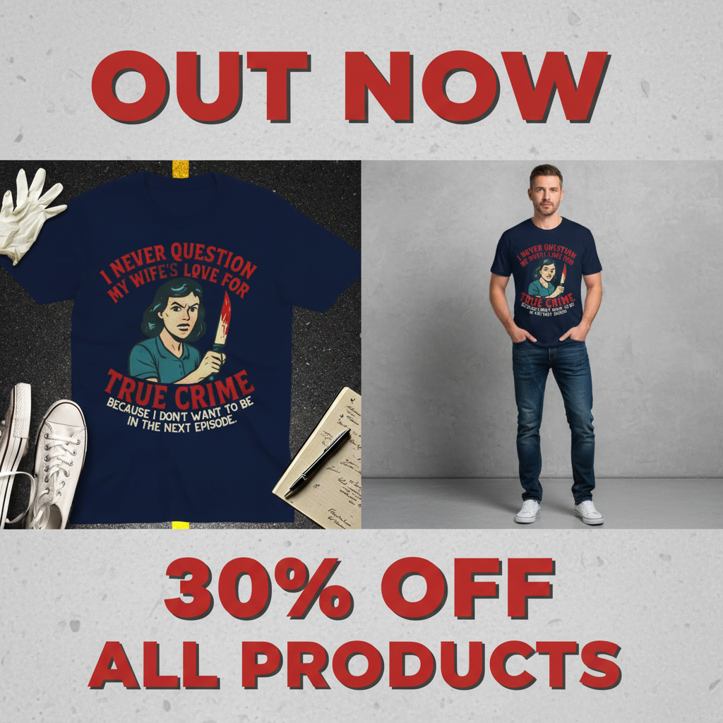 True Crime Wife T-Shirt_pet_companion