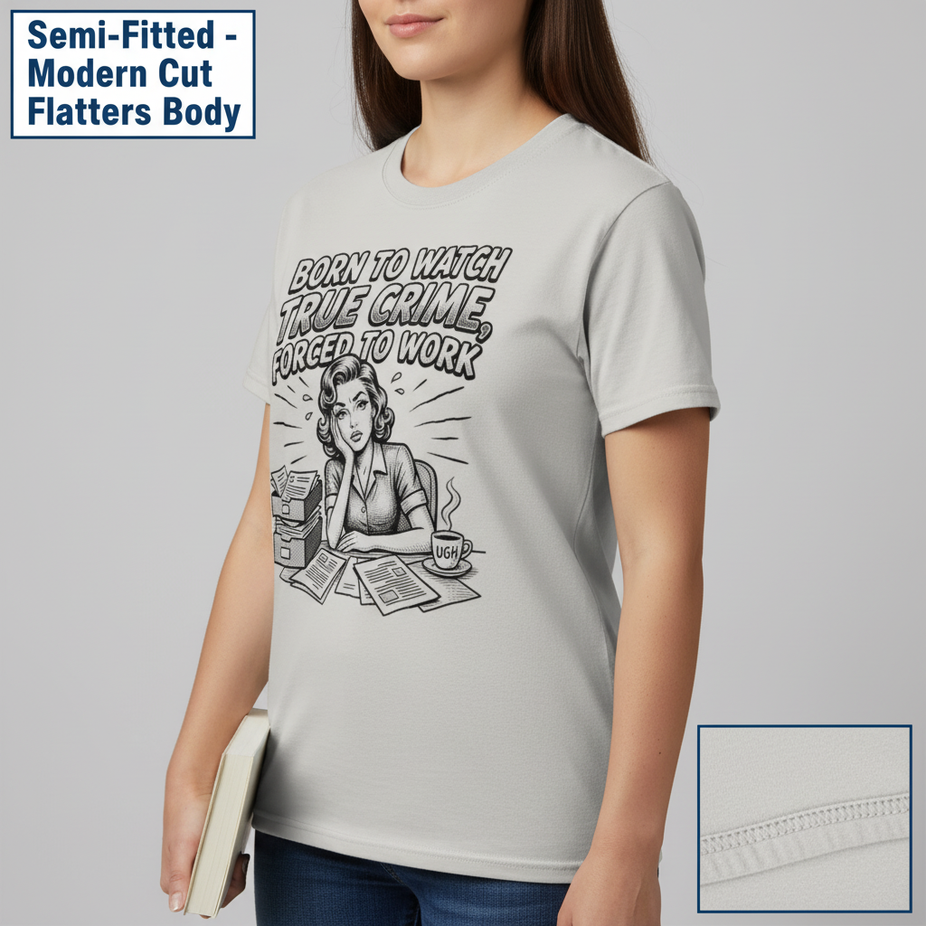 Born to Watch True Crime T-Shirt__benefit