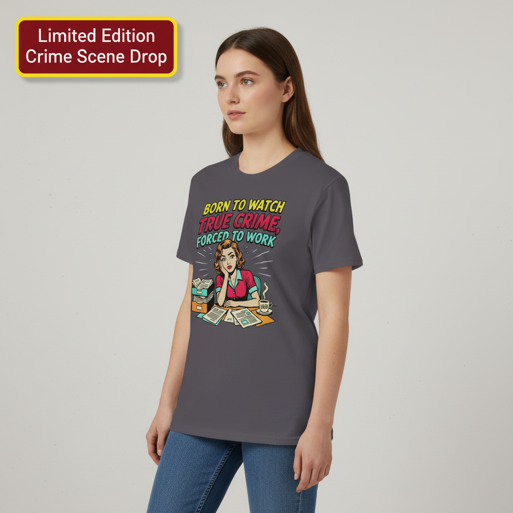 Born to Watch True Crime T-Shirt__benefit