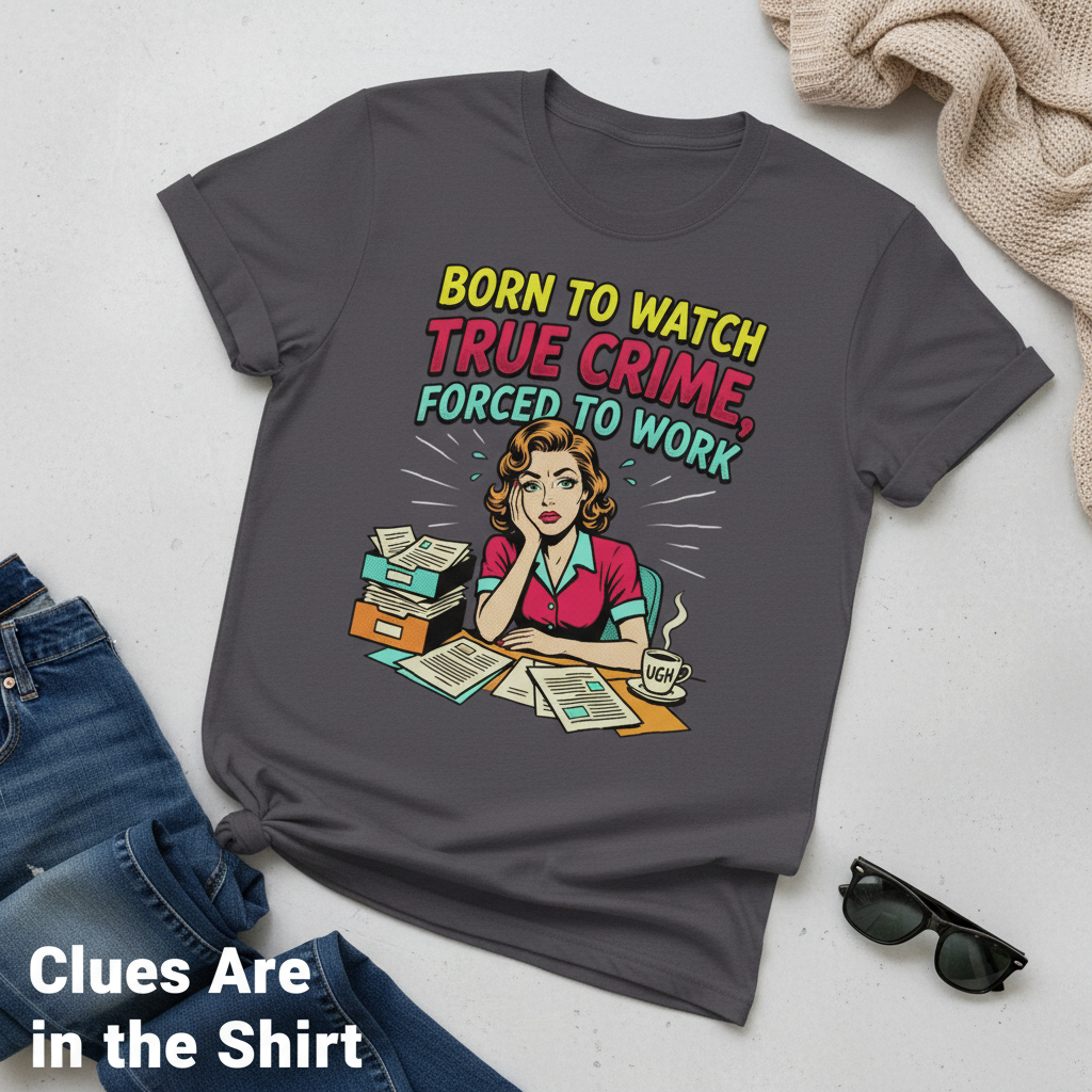 Born to Watch True Crime T-Shirt__pair