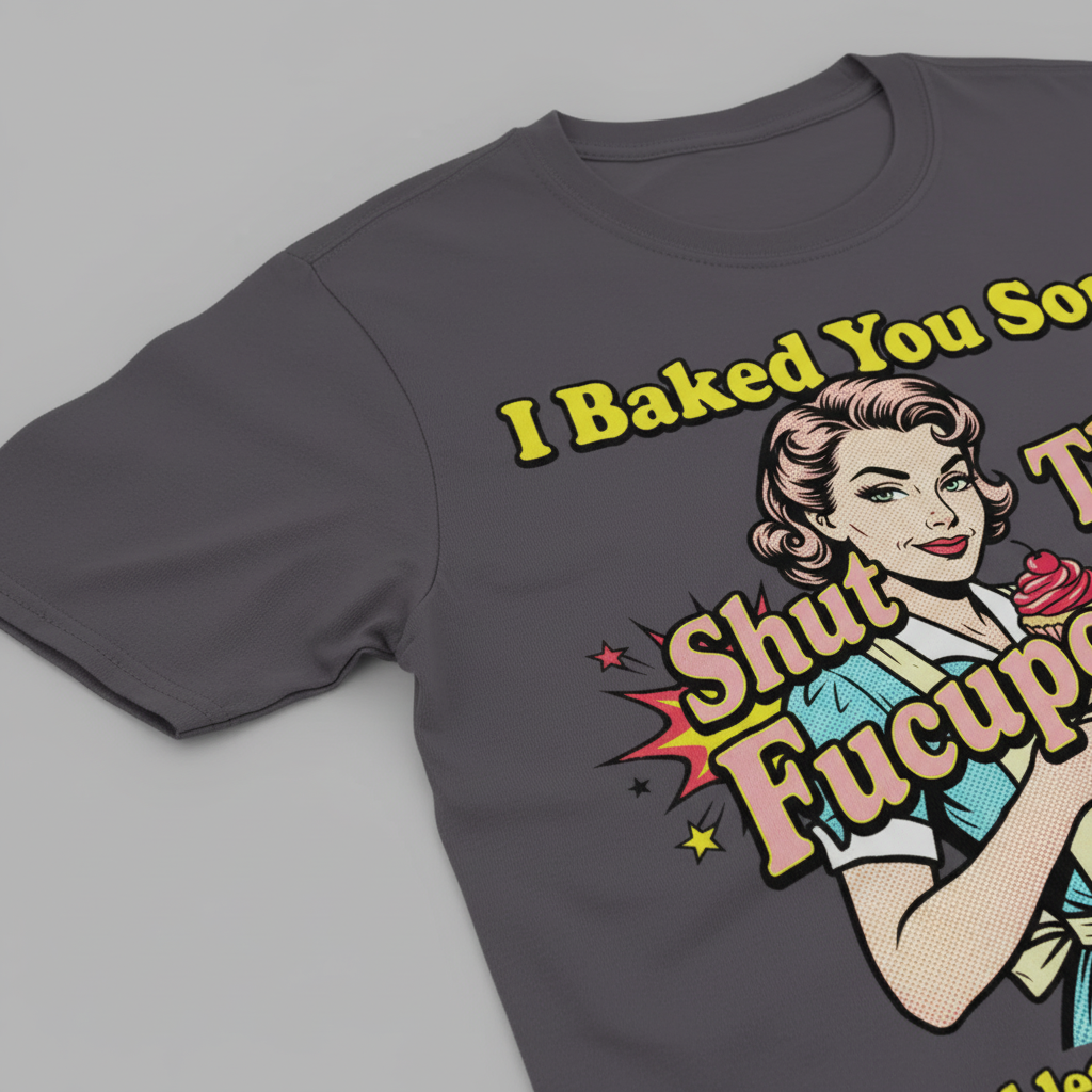 Shut The Fucupcakes T-Shirt__detail