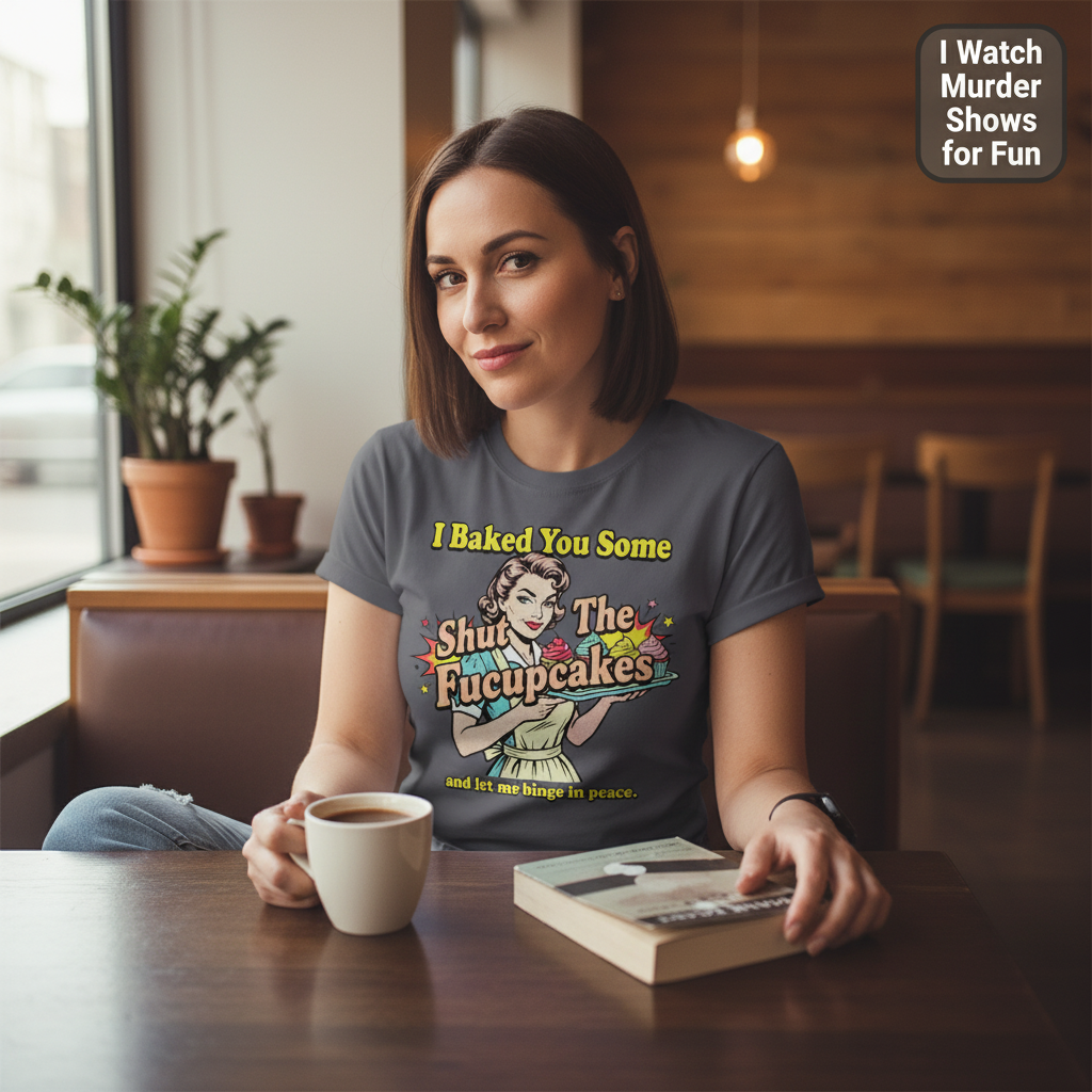 Shut The Fucupcakes T-Shirt__use