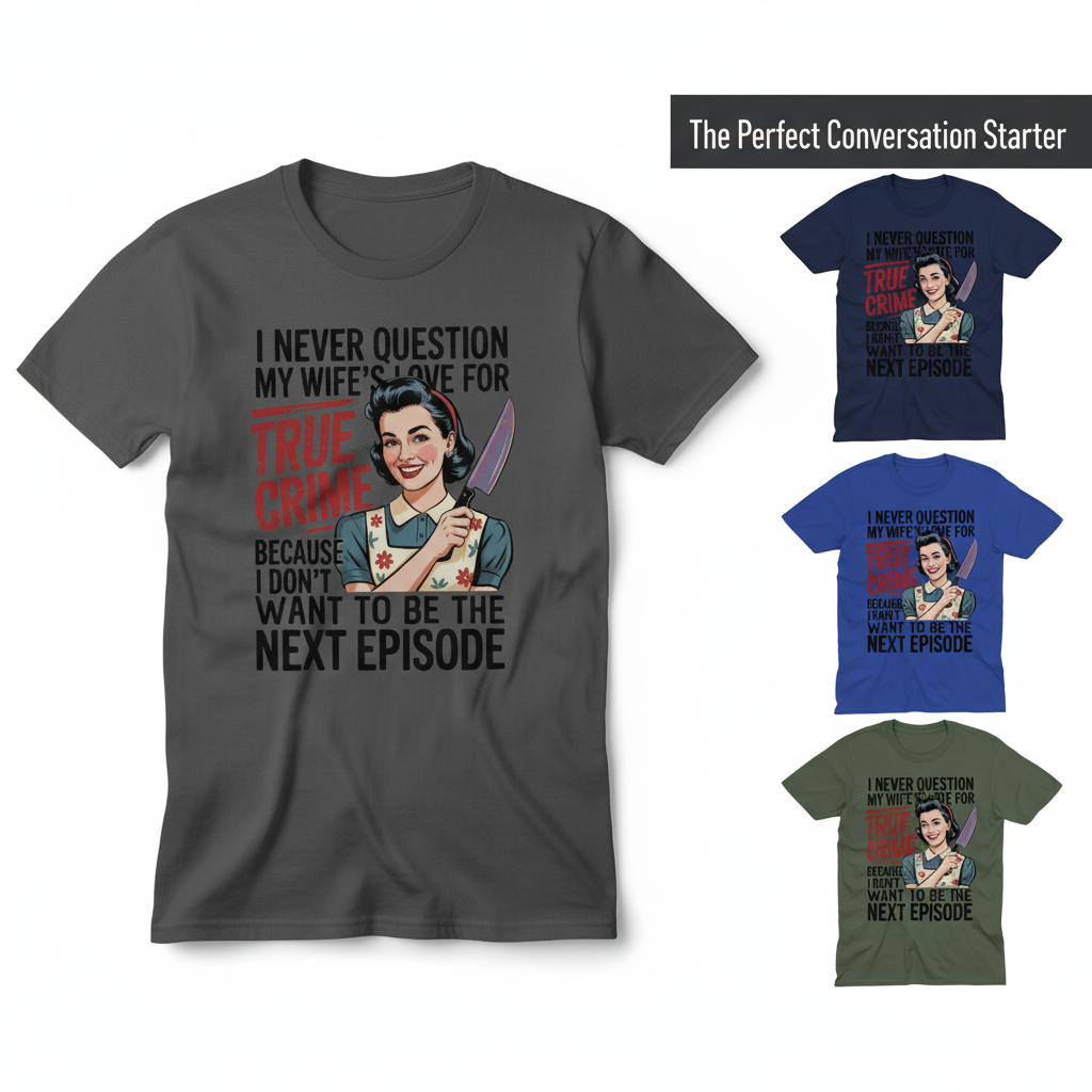 True Crime Wife T-Shirt_color_hero