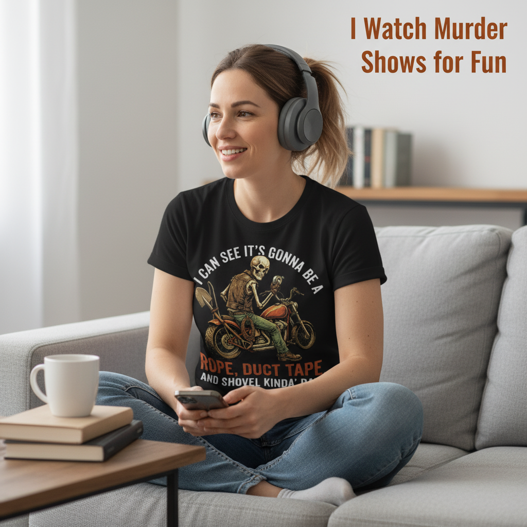 Rope, Duct Tape & Shovel T-Shirt__use