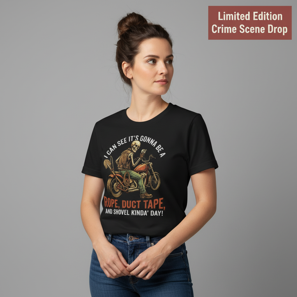 Rope, Duct Tape & Shovel T-Shirt__hero