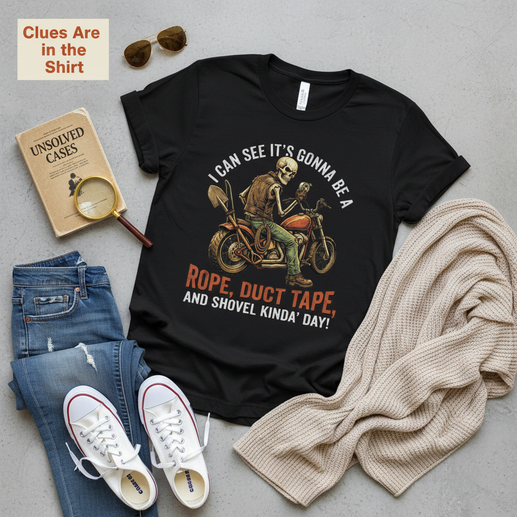 Rope, Duct Tape & Shovel T-Shirt__pair