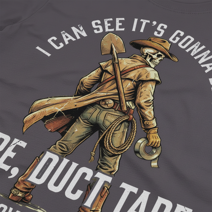 Rope, Duct Tape, and Shovel T-Shirt__detail