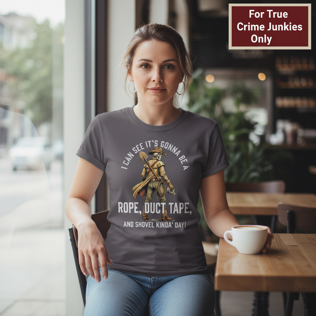 Rope, Duct Tape, and Shovel T-Shirt__lifestyle