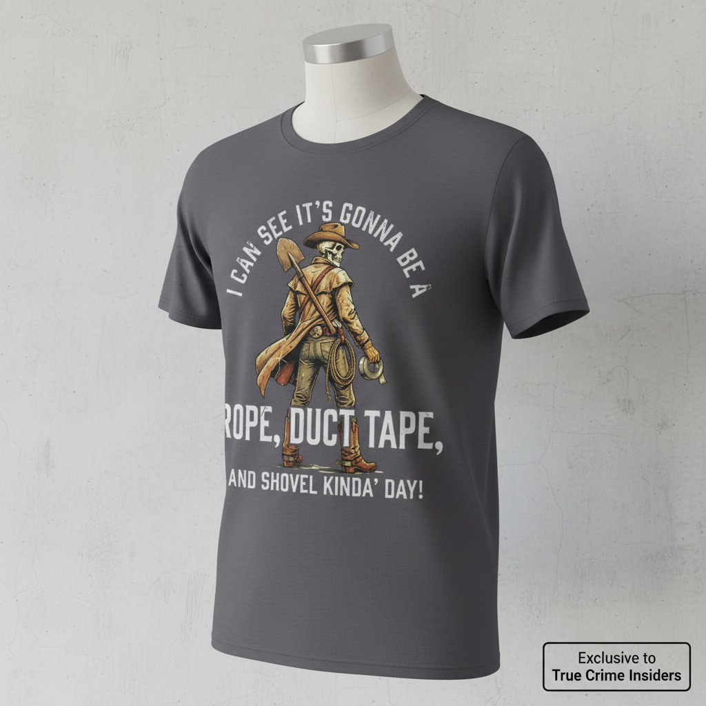 Rope, Duct Tape, and Shovel T-Shirt__space