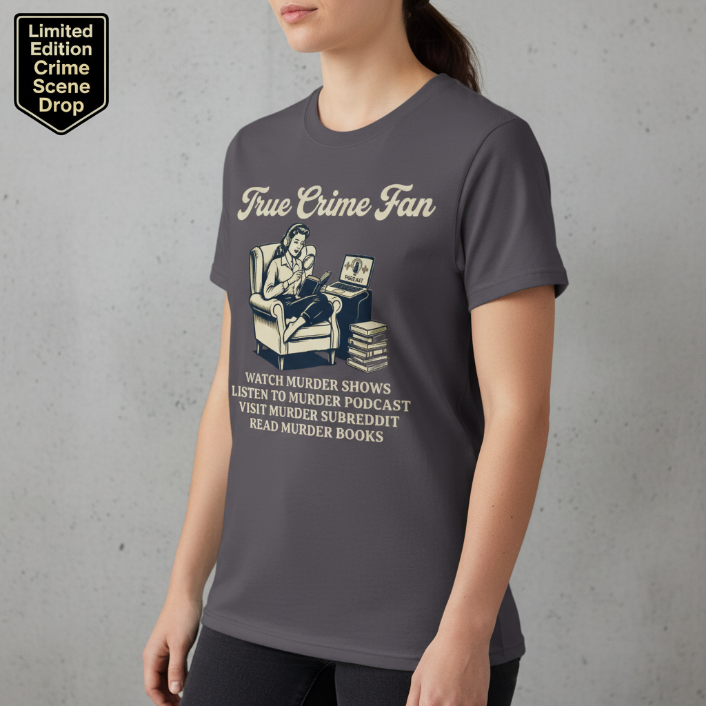 True Crime Fan T-Shirt__space