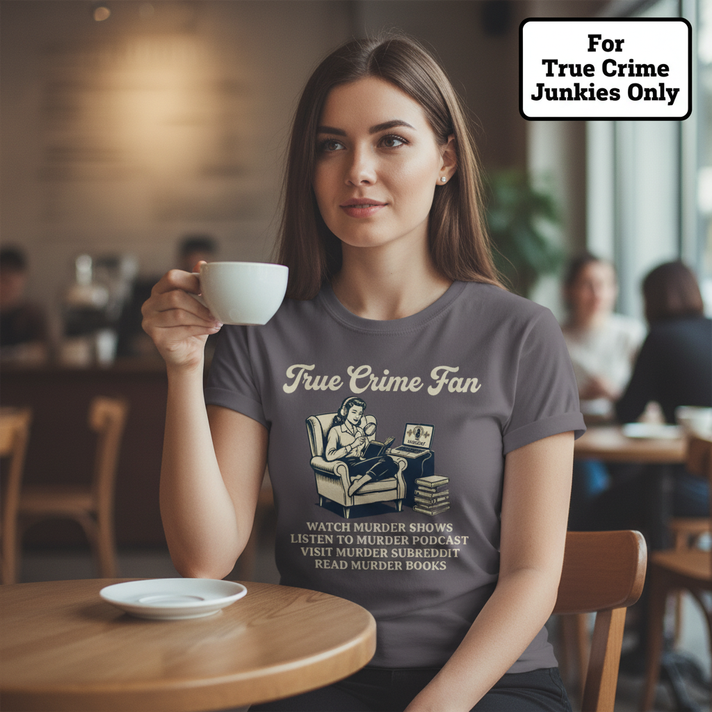 True Crime Fan T-Shirt__lifestyle