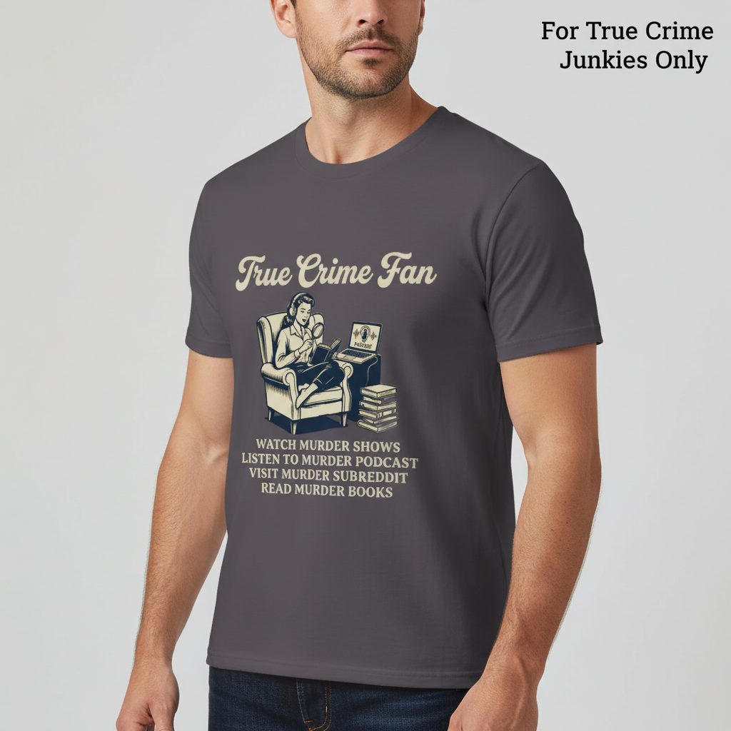 True Crime Fan T-Shirt__hero