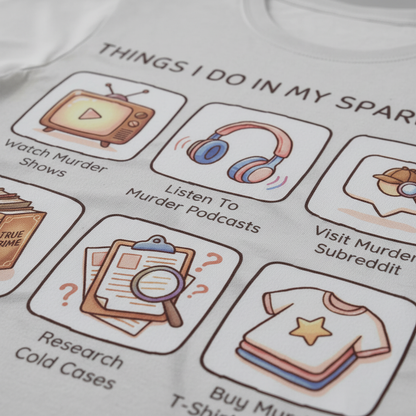 Murder Hobbyist T-Shirt__detail