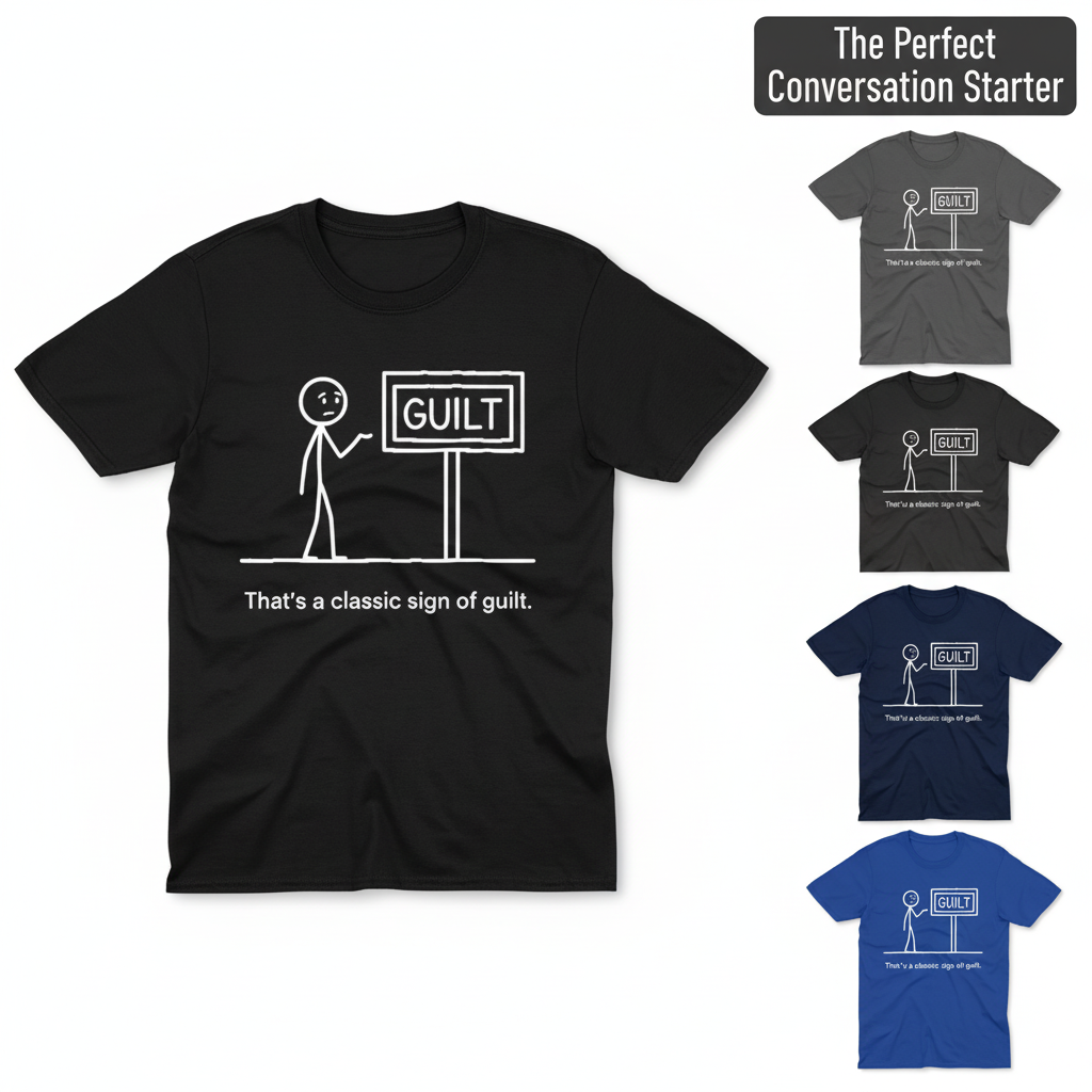 Classic Sign of Guilt T-Shirt_color_hero