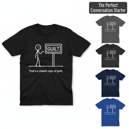 Classic Sign of Guilt T-Shirt_color_hero