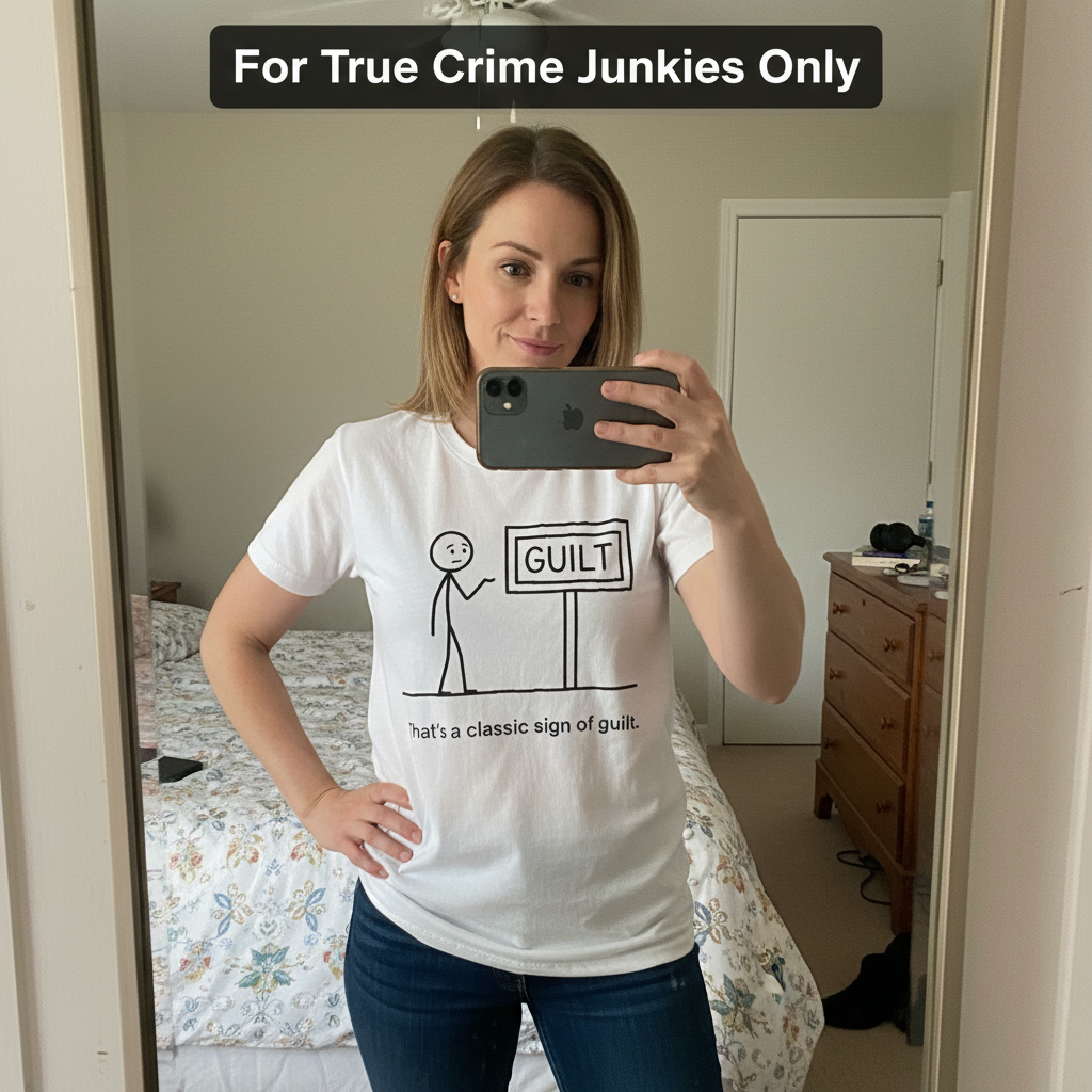 Classic Sign of Guilt T-Shirt_mirror_selfie