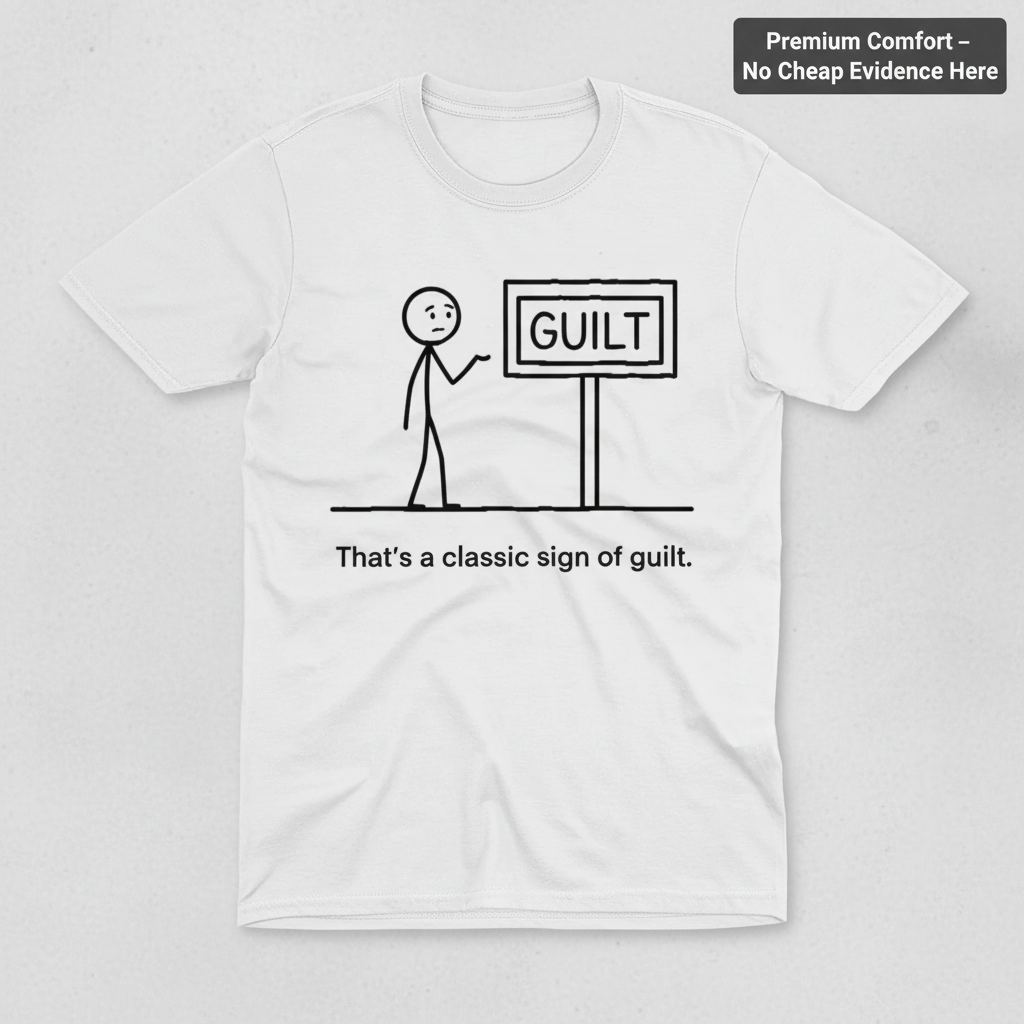 Classic Sign of Guilt T-Shirt_clean