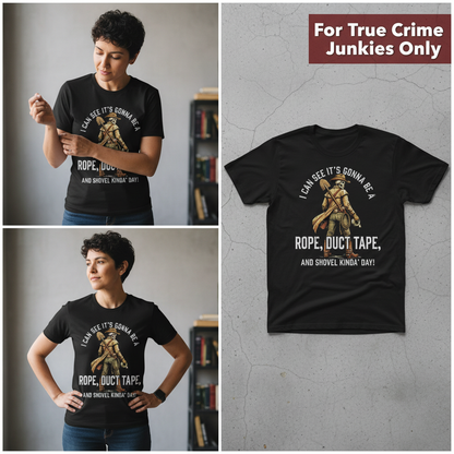 Rope, Duct Tape, and Shovel T-Shirt_3_panel
