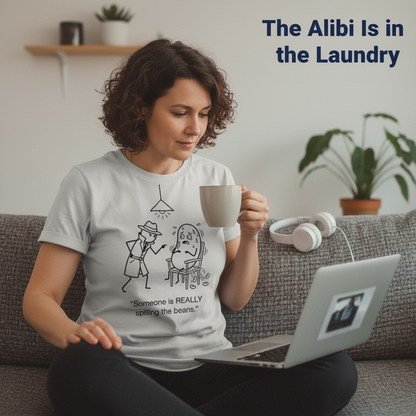 Spilling the Beans T-Shirt__use