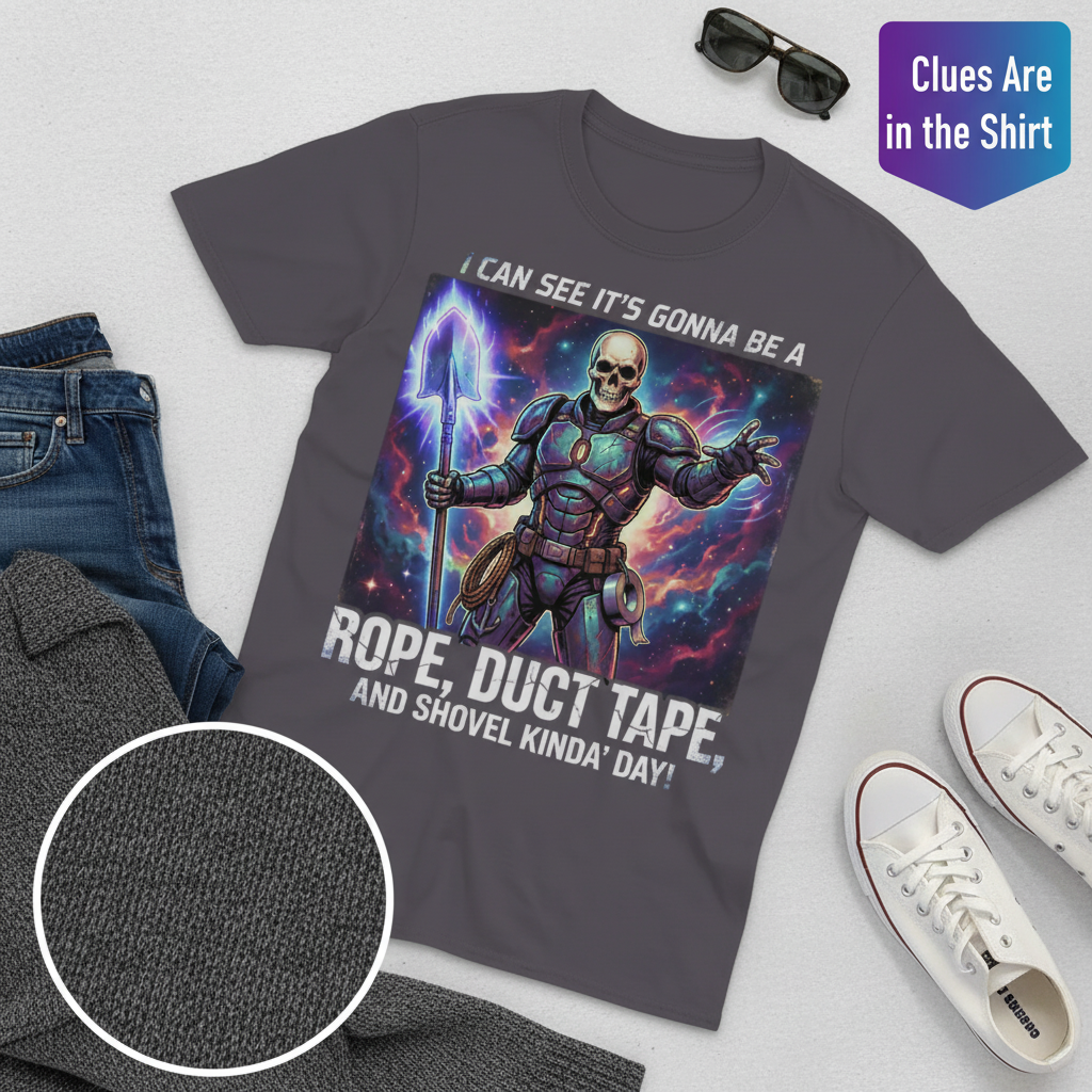 Rope, Duct Tape & Shovel T-Shirt__pair