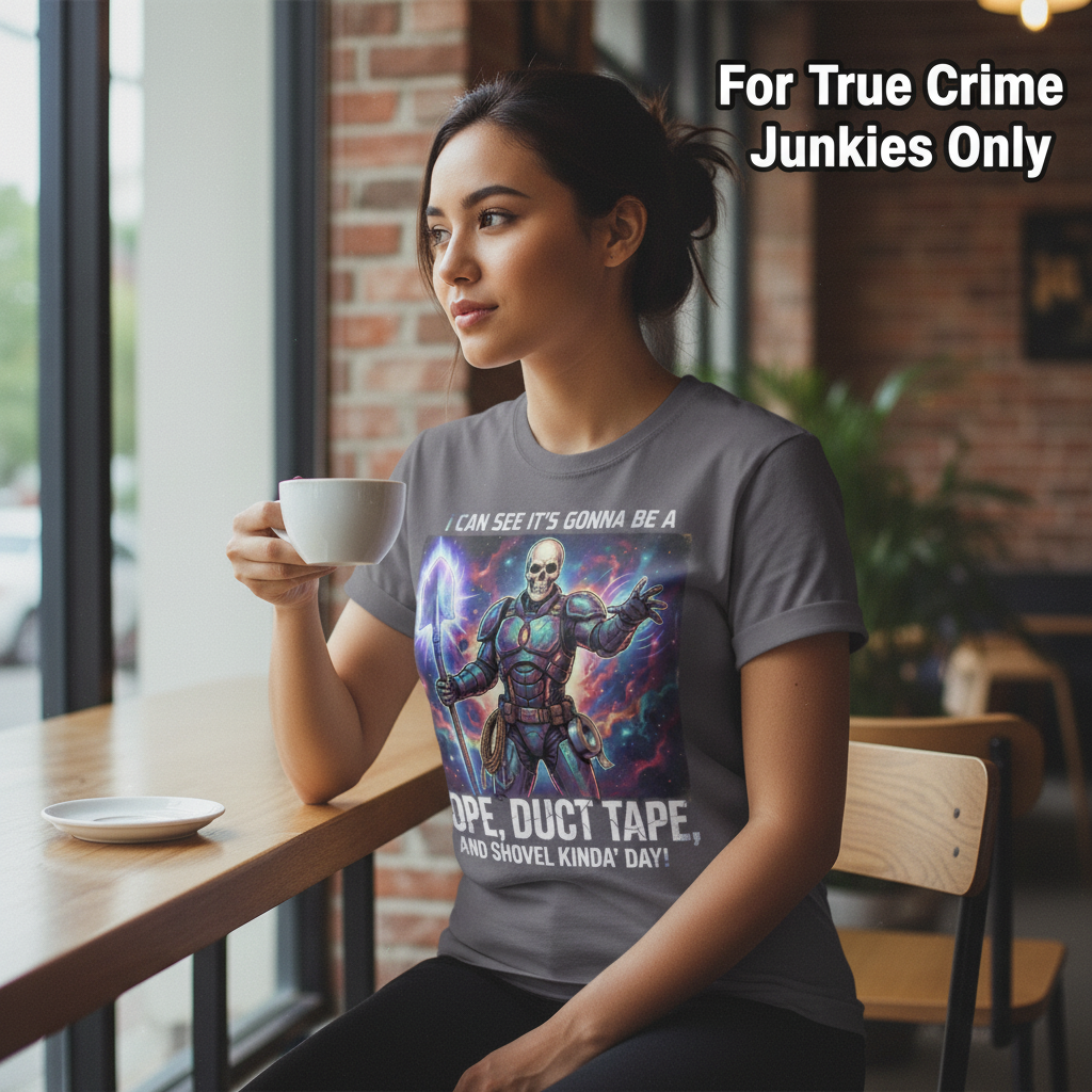 Rope, Duct Tape & Shovel T-Shirt__lifestyle