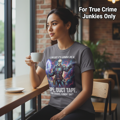 Rope, Duct Tape & Shovel T-Shirt__lifestyle