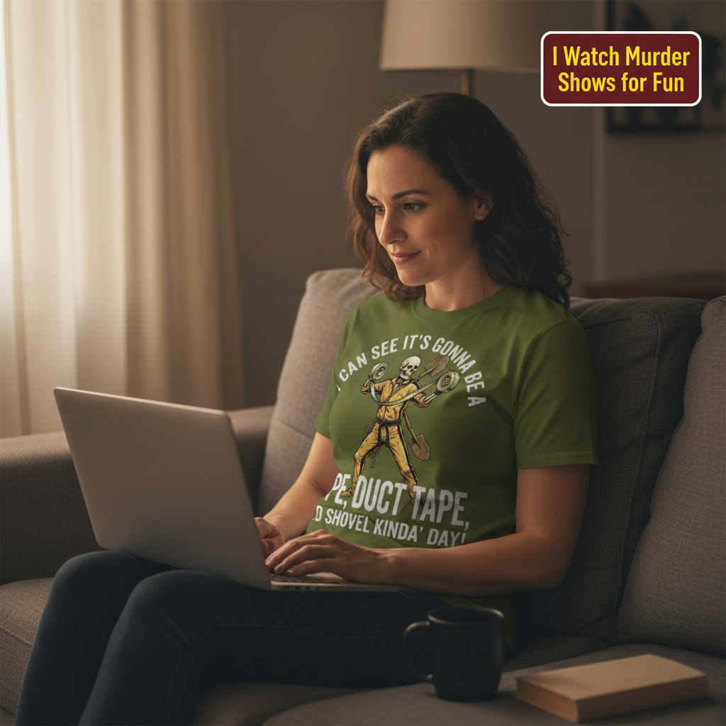 Rope, Duct Tape & Shovel T-Shirt__use