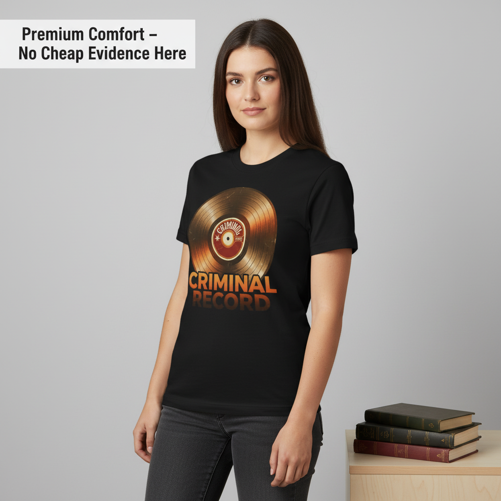 Criminal Record T-Shirt__benefit