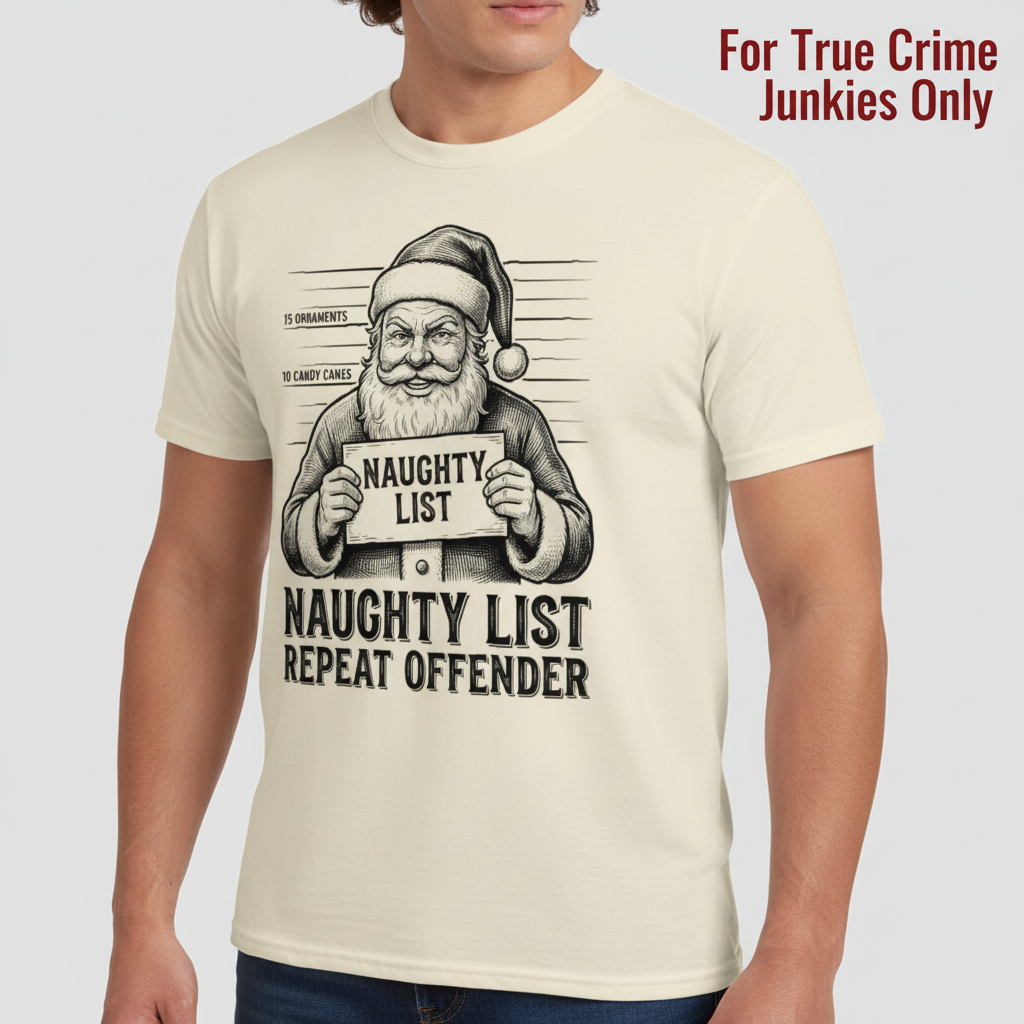 Naughty List Repeat Offender T-Shirt__hero