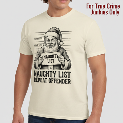 Naughty List Repeat Offender T-Shirt__hero