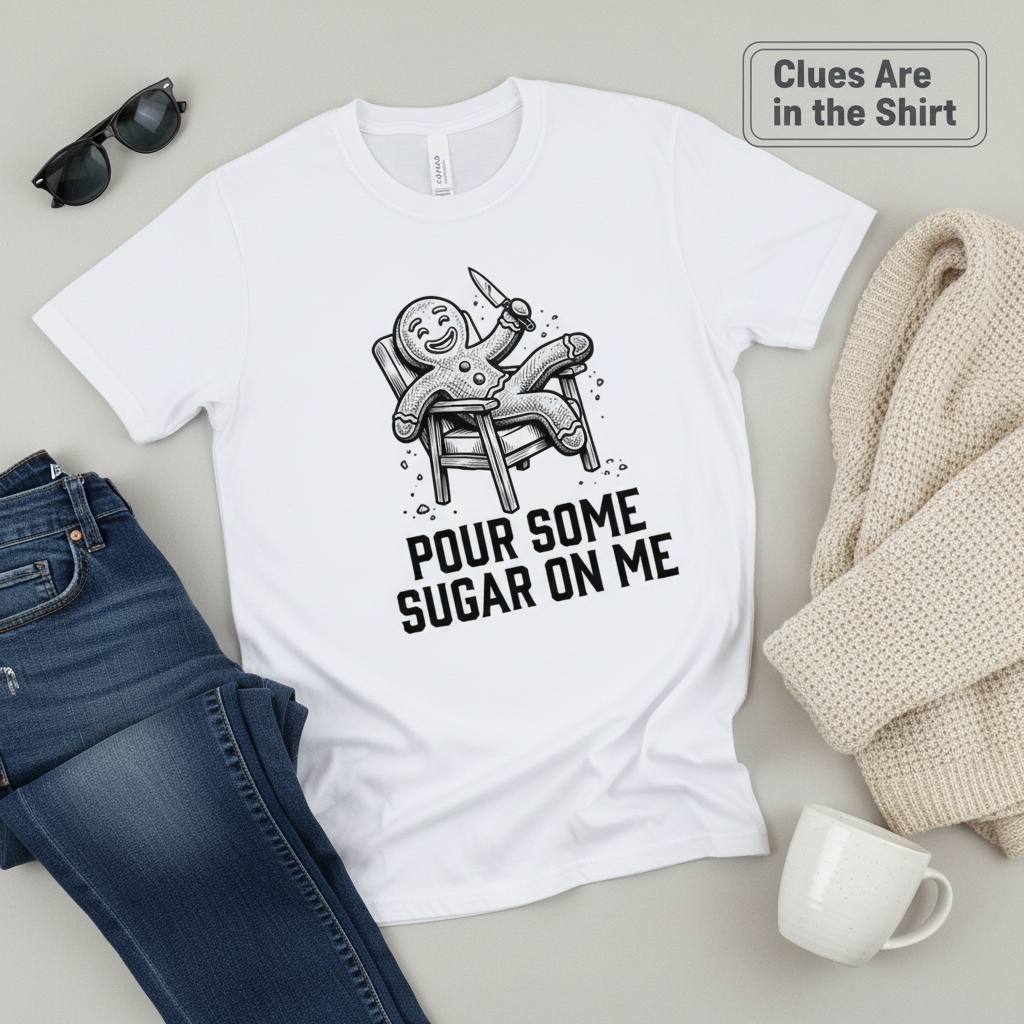 Sugar-Crazed Gingerbread T-Shirt__pair