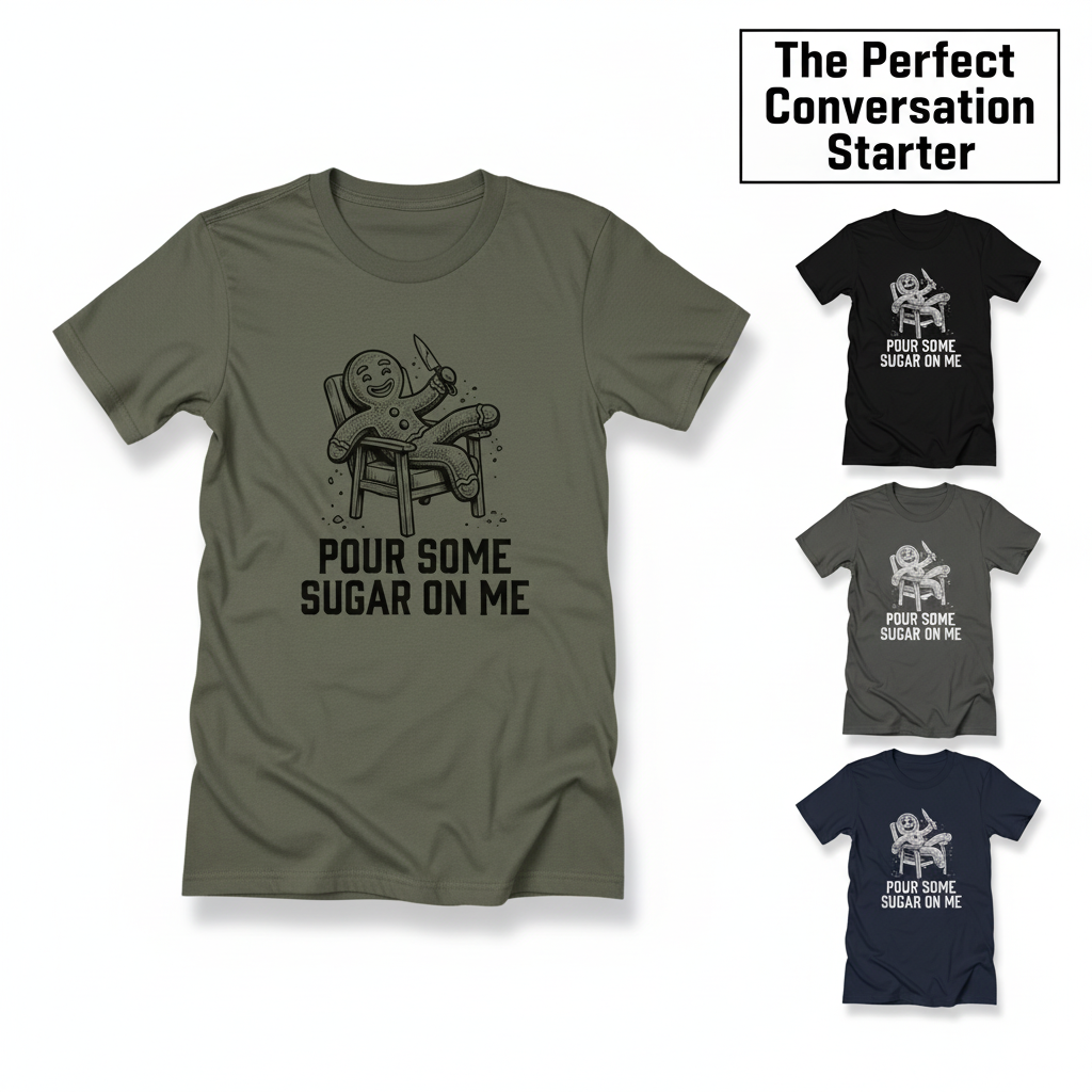 Sugar-Crazed Gingerbread T-Shirt_color_hero