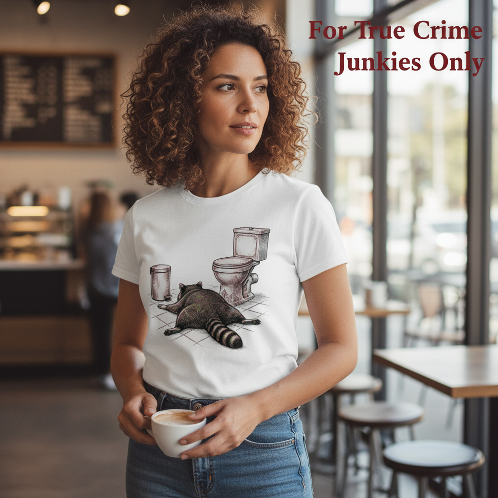 Trash Raccoon Hangover T-Shirt__lifestyle