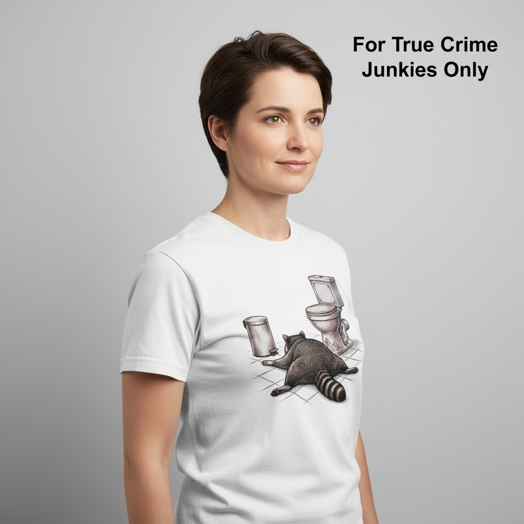 Trash Raccoon Hangover T-Shirt__hero