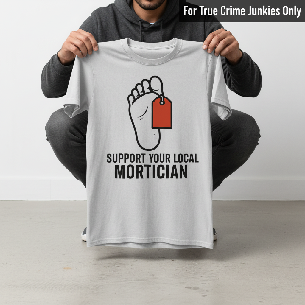 Support Your Local Mortician T-Shirt_dangle
