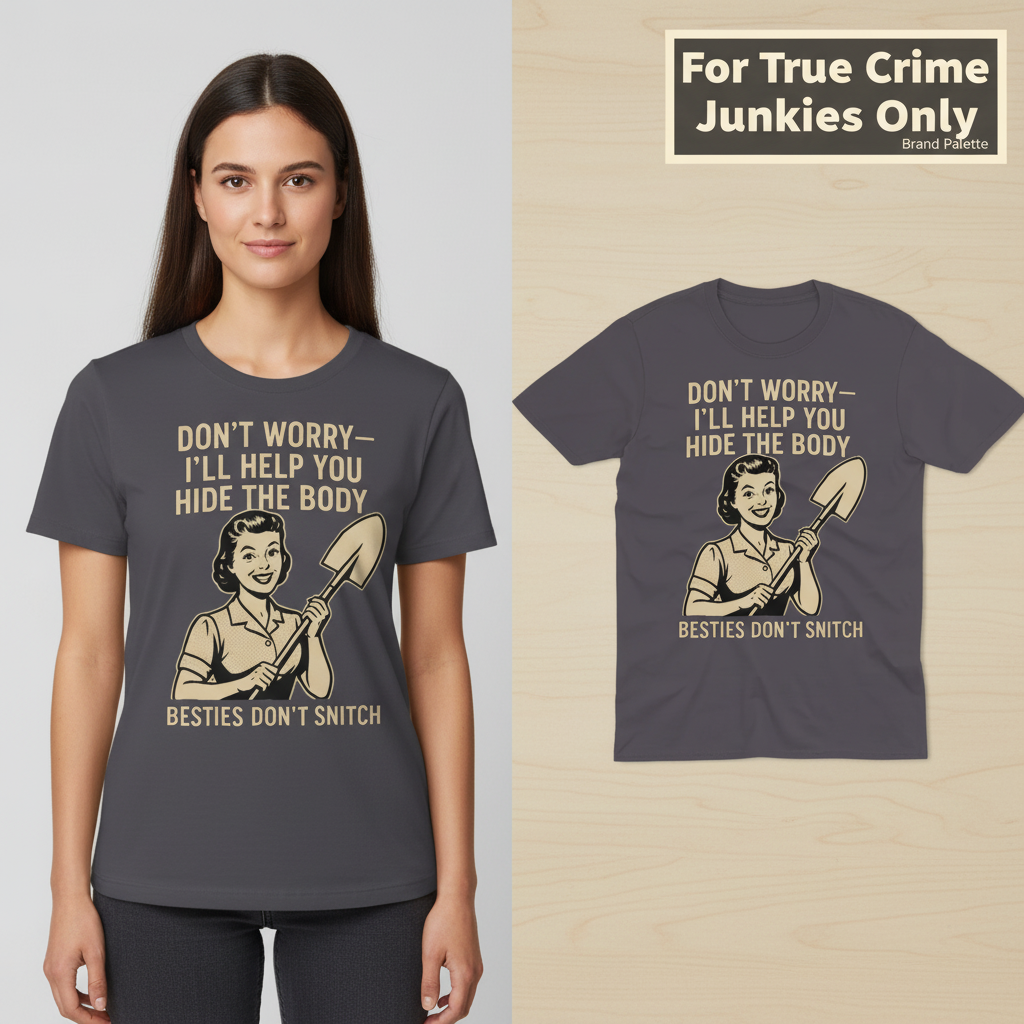 Bestie Loyalty Pact T-Shirt_model_flat