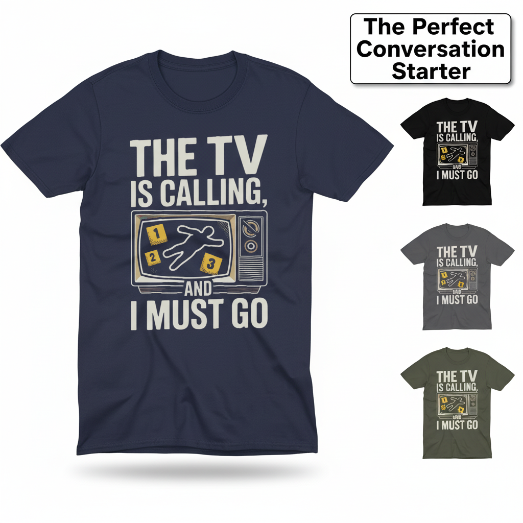 The TV Is Calling T-Shirt_color_hero